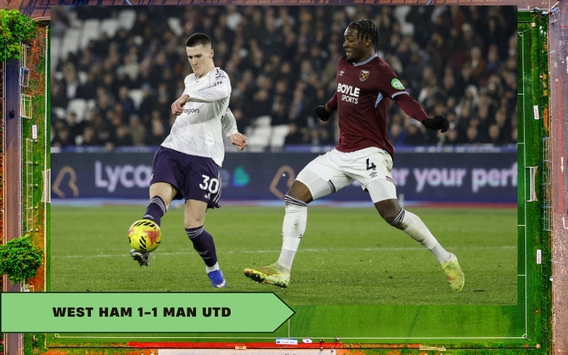 West Ham 1-1 Man Utd