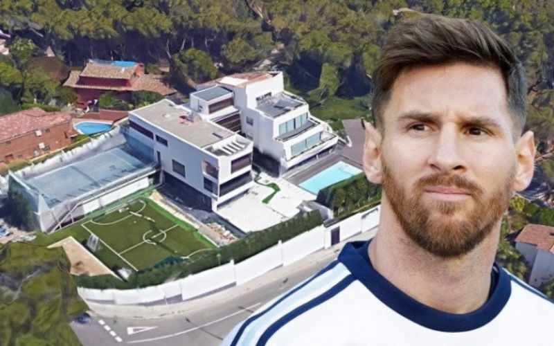 Khám phá mái ấm và khối tài sản triệu đô của Messi